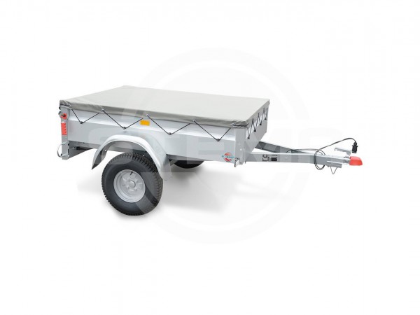 Flachplane (grau / verpackt)