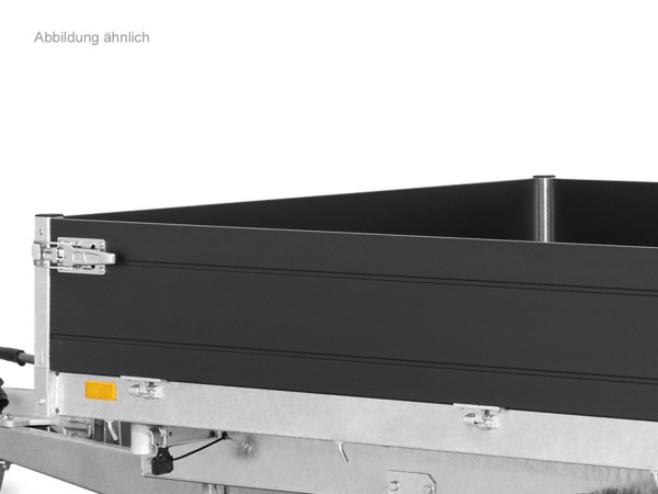 Wände 35cm Black Edition (i.K.m. Auffahrklappe, 3 seiten, Reling entfällt)