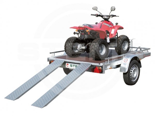 zusätzliche Quad - Auffahrrampe inklusive Gleitschiene