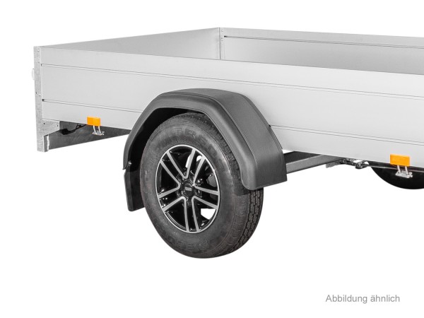 SARIS Leichtmetallräder montiert 2 Achsen