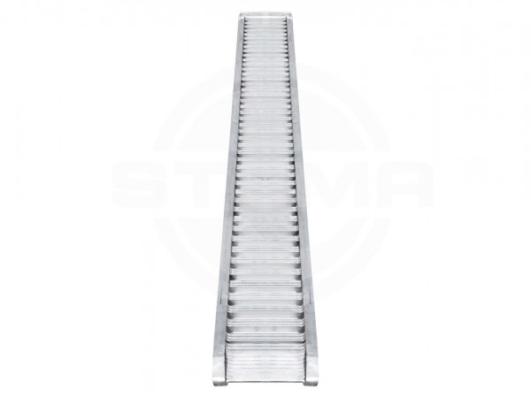 ALU-Auffahrrampen Set (1 Paar) inkl. Gleitschiene L=290 cm, 2100 kg belastbar pro Paar