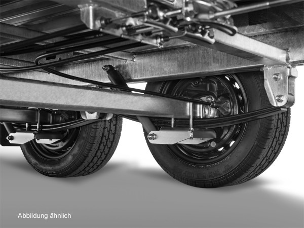 Blattfedern 3 Asse (inkl. Stoßdämpfer)