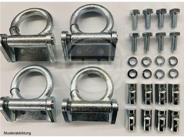 Zurrpunkt mit Ring für Kofferanhänger S-Box und P-Box ab Dez. 2022