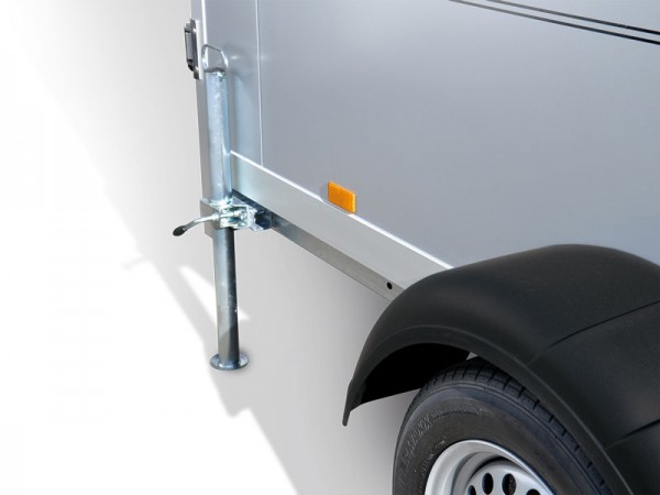 2 Schiebestützen (für Ausführung Überfahrwand)