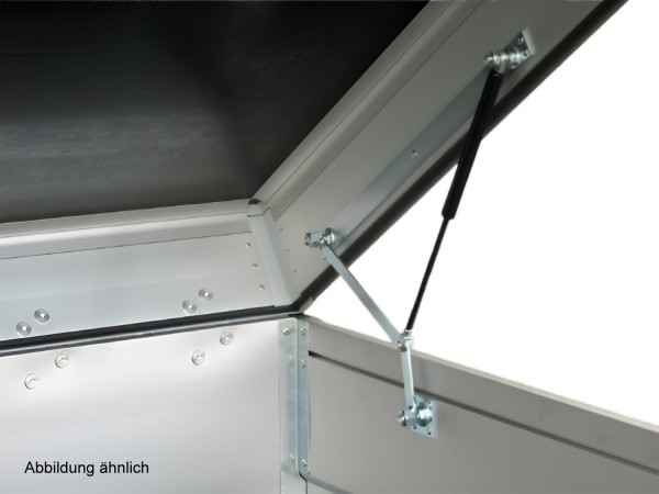 Deckel zur li. Seite öffnend mit 1 Halter verbaut