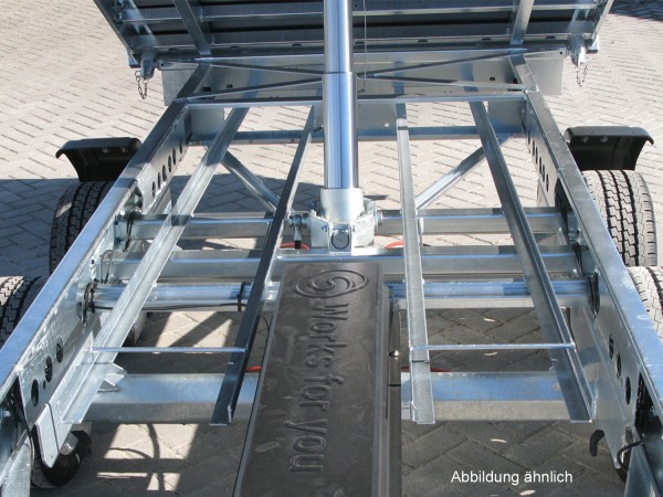 Garnitur Schienenfixierung