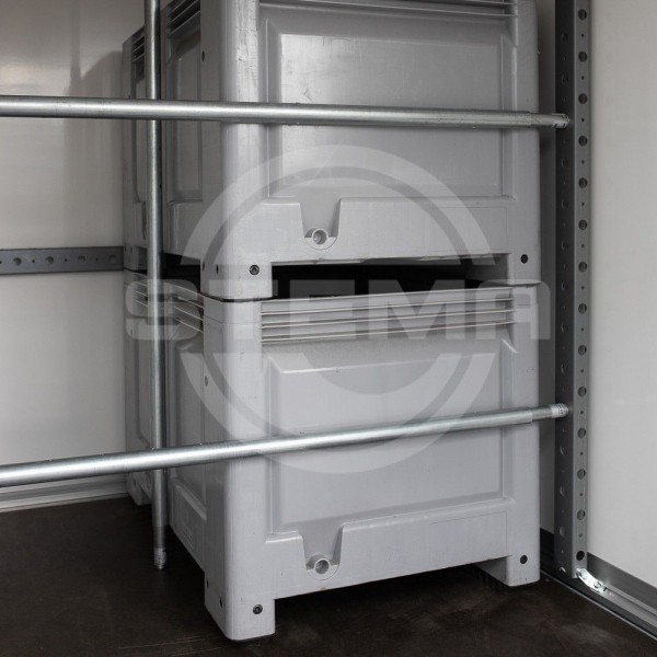 Sperrbalken horizontal für Kofferanhänger S-Box, P-Box